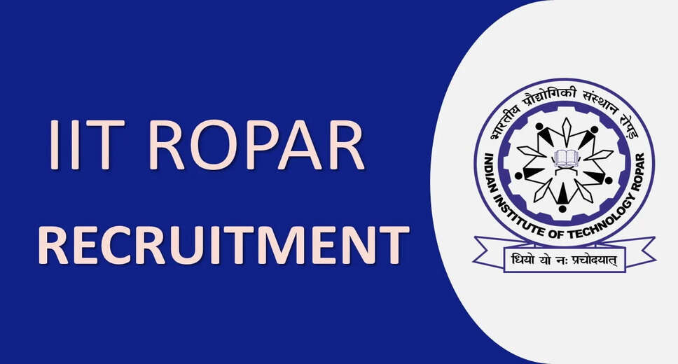 IIT Ropar Recruitment 2023 for Junior Research Fellow: Apply Now! IIT Ropar is hiring eligible candidates for Junior Research Fellow vacancies. Interested candidates can apply for the job before the last date, 23/03/2023. The IIT Ropar Junior Research Fellow Recruitment 2023 offers a salary of Rs.31,000 - Rs.35,000 per month. To apply, candidates must possess a B.Tech/B.E or M.E/M.Tech qualification. The Job Location for IIT Ropar Recruitment 2023 is in Ropar. Candidates can check the official website of IIT Ropar, iitrpr.ac.in, to get complete details about the job, including the last date to apply, salary, age limit, and much more. Vacancy Count and Qualifications for IIT Ropar Recruitment 2023 The total vacancy count for IIT Ropar Recruitment 2023 is 1. Eligible candidates can check the official notification and apply online/offline before 23/03/2023. Candidates must possess the required qualifications to apply for the Junior Research Fellow post. Steps to Apply for IIT Ropar Recruitment 2023 To apply for IIT Ropar Recruitment 2023, candidates must follow the below steps: Step 1: Visit the official website of IIT Ropar iitrpr.ac.in Step 2: Search for the notification for IIT Ropar Recruitment 2023 Step 3: Read all the details given on the notification Step 4: Check the mode of application as per the official notification and proceed further Apply now to join IIT Ropar as a Junior Research Fellow and take the first step towards a bright future! For more government job opportunities in 2023, check out Similar Jobs Govt Jobs 2023.