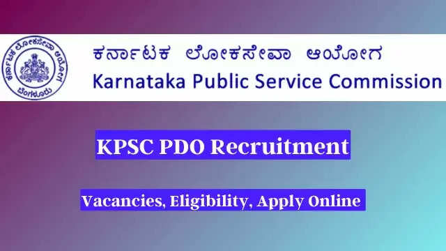 KPSC PDO (RPC & HK) 2024 Exam and Kannada Language Test Dates Announced