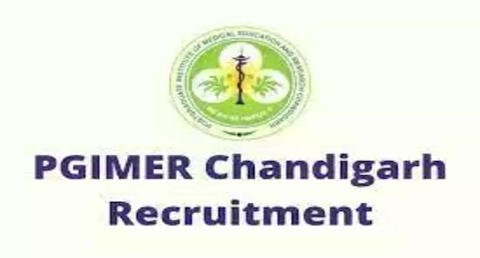 PGIMER Recruitment 2023: A great opportunity has emerged to get a job (Sarkari Naukri) in Postgraduate Institute of Medical Education and Research Chandigarh (PGIMER). PGIMER has sought applications to fill the posts of Junior Research Fellow (PGIMER Recruitment 2023). Interested and eligible candidates who want to apply for these vacant posts (PGIMER Recruitment 2023), can apply by visiting the official website of PGIMER at pgimer.edu.in. The last date to apply for these posts (PGIMER Recruitment 2023) is 20 February 2023. Apart from this, candidates can also apply for these posts (PGIMER Recruitment 2023) by directly clicking on this official link pgimer.edu.in. If you want more detailed information related to this recruitment, then you can see and download the official notification (PGIMER Recruitment 2023) through this link PGIMER Recruitment 2023 Notification PDF. A total of 1 post will be filled under this recruitment (PGIMER Recruitment 2023) process. Important Dates for PGIMER Recruitment 2023 Online Application Starting Date – Last date for online application - 20 February 2023 PGIMER Recruitment 2023 Posts Recruitment Location Chandigarh Details of posts for PGIMER Recruitment 2023 Total No. of Posts- Junior Research Fellow – 1 Post Eligibility Criteria for PGIMER Recruitment 2023 Junior Research Fellow - M.Sc degree in Life Science from recognized institute with experience Age Limit for PGIMER Recruitment 2023 The age of the candidates will be valid 35 years. Salary for PGIMER Recruitment 2023 Junior Research Fellow – 31000/- Selection Process for PGIMER Recruitment 2023 Will be done on the basis of written test. How to apply for PGIMER Recruitment 2023 Interested and eligible candidates can apply through the official website of PGIMER (pgimer.edu.in) by 20 February 2023. For detailed information in this regard, refer to the official notification given above. If you want to get a government job, then apply for this recruitment before the last date and fulfill your dream of getting a government job. You can visit naukrinama.com for more such latest government jobs information.