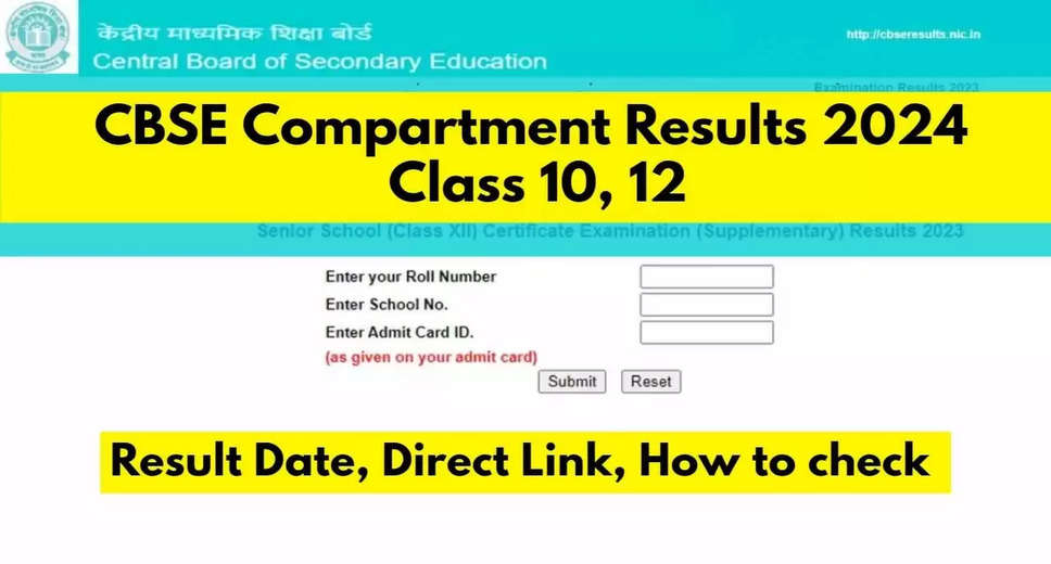 CBSE 10th Supplementary Result 2024: Release Date and How to Check Your Compartment Results @cbse.gov.in