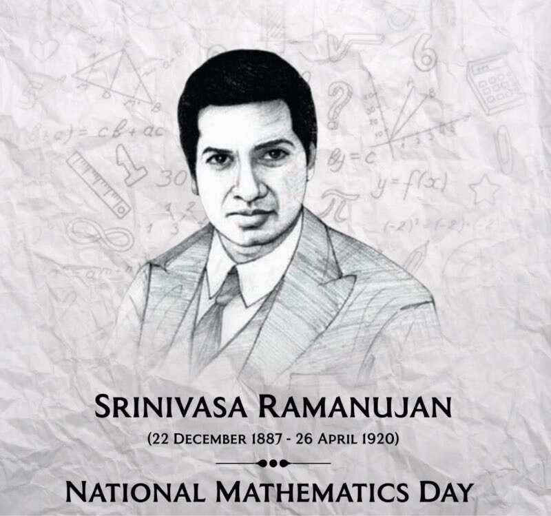 Celebrating Mathematical Genius: Remembering Srinivasa Ramanujan on National Mathematics Day