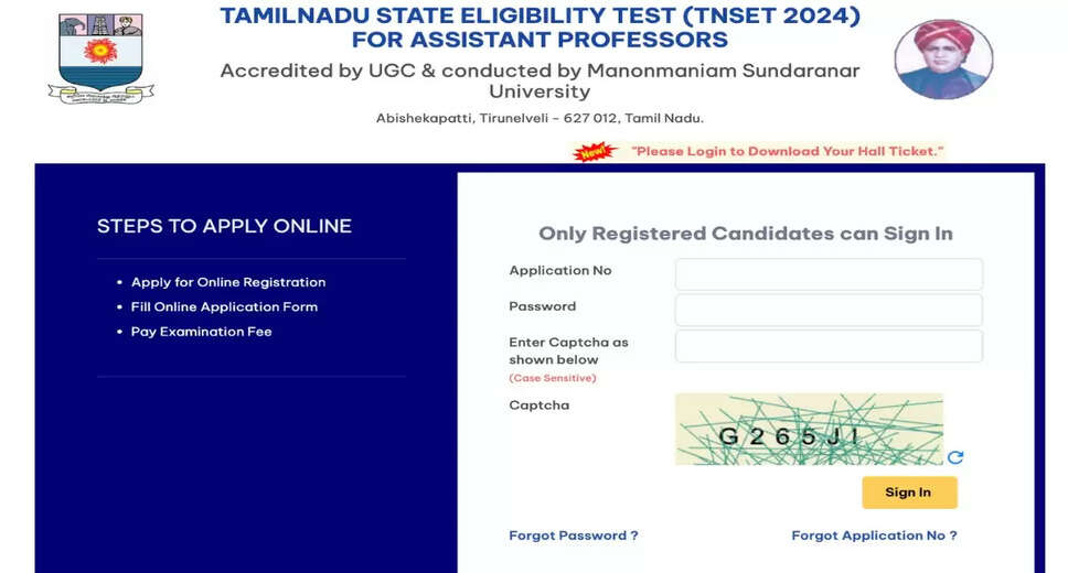 Tamil Nadu State Eligibility Test (TNSET) 2024 Exam Postponed Due to Unforeseen Circumstances