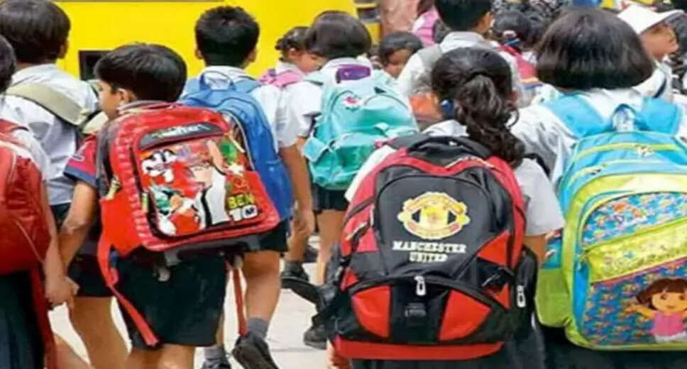 The burden of children's bags will be less than Bal Vatika: School Education Minister