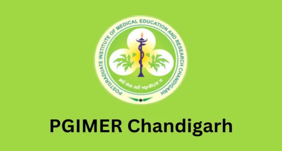 PGIMER Recruitment 2023: A great opportunity has emerged to get a job (Sarkari Naukri) in Postgraduate Institute of Medical Education and Research Chandigarh (PGIMER). PGIMER has sought applications to fill the posts of Junior Research Fellow (PGIMER Recruitment 2023). Interested and eligible candidates who want to apply for these vacant posts (PGIMER Recruitment 2023), can apply by visiting the official website of PGIMER at pgimer.edu.in. The last date to apply for these posts (PGIMER Recruitment 2023) is 1 February 2023.  Apart from this, candidates can also apply for these posts (PGIMER Recruitment 2023) by directly clicking on this official link pgimer.edu.in. If you want more detailed information related to this recruitment, then you can see and download the official notification (PGIMER Recruitment 2023) through this link PGIMER Recruitment 2023 Notification PDF. A total of 1 post will be filled under this recruitment (PGIMER Recruitment 2023) process.  Important Dates for PGIMER Recruitment 2023  Online Application Starting Date –  Last date for online application - 1 February 2023  PGIMER Recruitment 2023 Posts Recruitment Location  Chandigarh  Details of posts for PGIMER Recruitment 2023  Total No. of Posts- Junior Research Fellow – 1 Post  Eligibility Criteria for PGIMER Recruitment 2023  Junior Research Fellow - M.Sc degree in Biotechnology from recognized institute with experience  Age Limit for PGIMER Recruitment 2023  The age of the candidates will be valid as per the rules of the department.  Salary for PGIMER Recruitment 2023  Junior Research Fellow – 31000/-  Selection Process for PGIMER Recruitment 2023  Will be done on the basis of written test.  How to apply for PGIMER Recruitment 2023  Interested and eligible candidates can apply through the official website of PGIMER (pgimer.edu.in) by 1 February 2023. For detailed information in this regard, refer to the official notification given above.  If you want to get a government job, then apply for this recruitment before the last date and fulfill your dream of getting a government job. You can visit naukrinama.com for more such latest government jobs information.