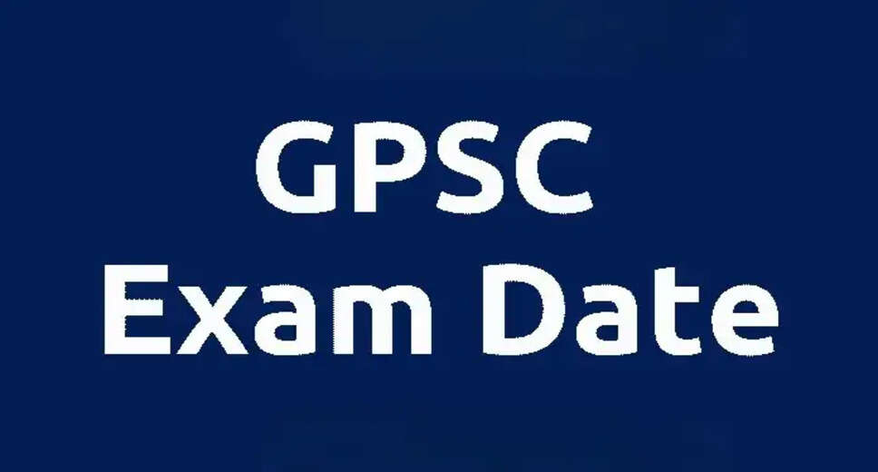 Gujarat PSC Announces Mains Exam Dates For Class 1-2 & More: Prepare to Ace