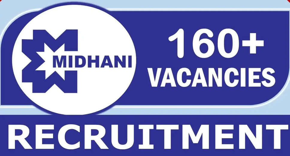 Mishra Dhatu Nigam Limited (MIDHANI): 165 ITI Trade Apprentice Trainee Walk-in Interviews on January 9th, 2024