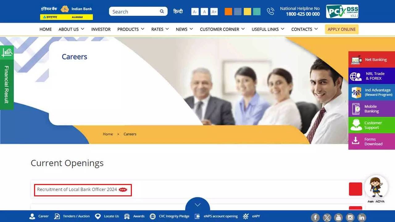 Indian Bank 2024 Recruitment: 300 Local Bank Officer Positions Available – Apply Online