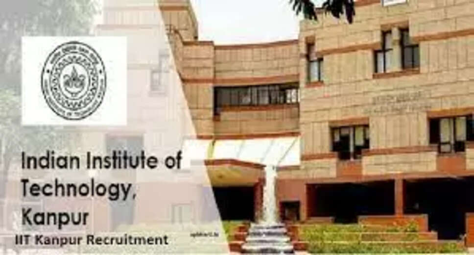 IIT Kanpur Recruitment 2023: Apply for Senior Project Mechanic Vacancies IIT Kanpur is inviting applications for 1 vacancy of Senior Project Mechanic. If you are interested in this role, check out the details and procedure for IIT Kanpur Recruitment 2023 here. Qualifications for IIT Kanpur Recruitment 2023 Candidates applying for IIT Kanpur Recruitment 2023 should have a Diploma or ITI degree. For more information, visit the official website. Vacancy Count for IIT Kanpur Recruitment 2023 IIT Kanpur Recruitment 2023 has a vacancy of 1 Senior Project Mechanic. Salary for IIT Kanpur Recruitment 2023 The pay scale for IIT Kanpur Recruitment 2023 is Rs.10,800 - Rs.27,000 per month. Job Location for IIT Kanpur Recruitment 2023 The job location for IIT Kanpur Recruitment 2023 is Kanpur. Interested candidates should apply before the last date of 19/05/2023. How to Apply for IIT Kanpur Recruitment 2023 Candidates applying for IIT Kanpur Recruitment 2023 must follow the below steps: Step 1: Visit the official website iitk.ac.in Step 2: Search for the notification for IIT Kanpur Recruitment 2023 Step 3: Read all the details given on the notification and proceed further Step 4: Check the mode of application on the official notification and apply for the IIT Kanpur Recruitment 2023. Last Date to Apply for IIT Kanpur Recruitment 2023 The last date to apply for IIT Kanpur Recruitment 2023 is 19/05/2023.