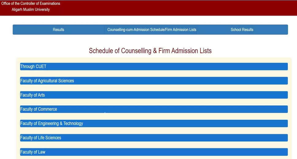 AMU Counselling 2024: Round 1 Registration Opens July 4, Check Admission Schedule