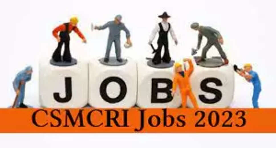 CSMCRI Recruitment 2023: A great opportunity has emerged to get a job (Sarkari Naukri) in the Central Salt and Marine Chemicals Research Institute (CSMCRI). CSMCRI has sought applications to fill the posts of Junior Research Fellow (CSMCRI Recruitment 2023). Interested and eligible candidates who want to apply for these vacant posts (CSMCRI Recruitment 2023), can apply by visiting the official website of CSMCRI, csmcri.res.in. The last date to apply for these posts (CSMCRI Recruitment 2023) is 10 February 2023. Apart from this, candidates can also apply for these posts (CSMCRI Recruitment 2023) directly by clicking on this official link csmcri.res.in. If you need more detailed information related to this recruitment, then you can view and download the official notification (CSMCRI Recruitment 2023) through this link CSMCRI Recruitment 2023 Notification PDF. A total of 2 posts will be filled under this recruitment (CSMCRI Recruitment 2023) process. Important Dates for CSMCRI Recruitment 2023 Starting date of online application - Last date for online application – 10 February 2023 Details of posts for CSMCRI Recruitment 2023 Total No. of Posts- Junior Research Fellow-2 Eligibility Criteria for CSMCRI Recruitment 2023 Junior Research Fellow: Possess B.Tech degree and have experience. Age Limit for CSMCRI Recruitment 2023 Junior Research Fellow: 28 Years Salary for CSMCRI Recruitment 2023 Junior Research Fellow - 31000/- Selection Process for CSMCRI Recruitment 2023 Junior Research Fellow: Will be done on the basis of written test. How to apply for CSMCRI Recruitment 2023 Interested and eligible candidates can apply through CSMCRI official website (csmcri.res.in) by 10 February 2023. For detailed information in this regard, refer to the official notification given above. If you want to get a government job, then apply for this recruitment before the last date and fulfill your dream of getting a government job. You can visit naukrinama.com for more such latest government jobs information.