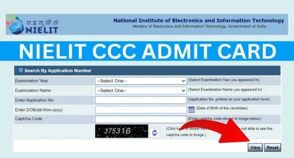 NIELIT CCC Exam August 2024: Admit Card Available for Download
