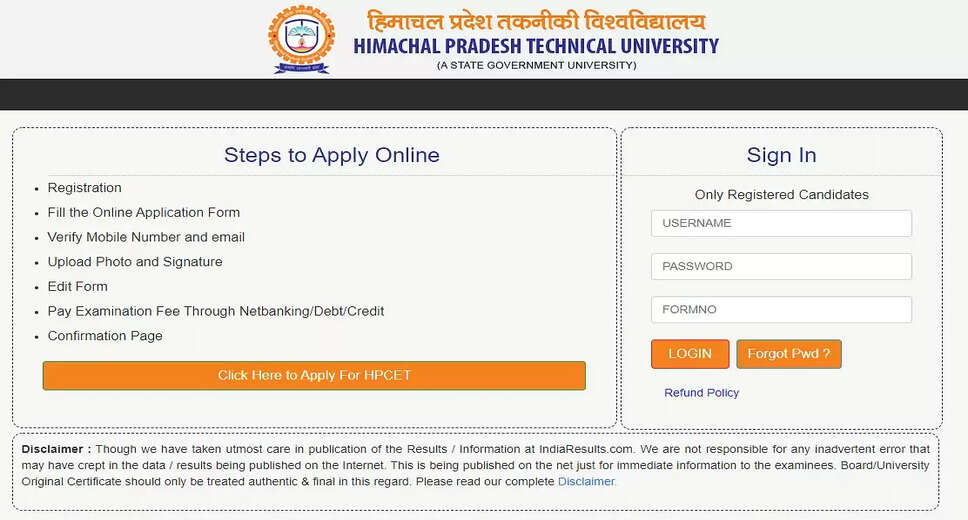 HPCET 2024 Counselling Registration Closing Tomorrow: Follow These Steps