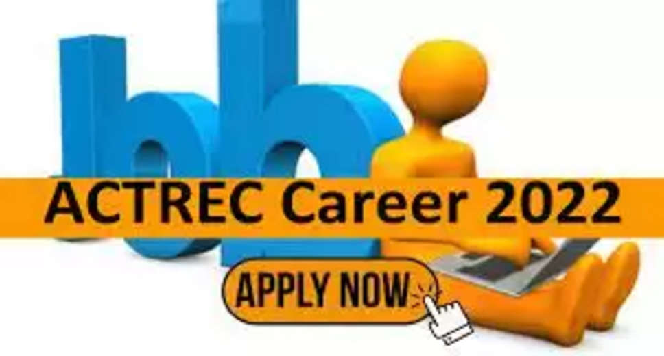ACTREC Recruitment 2022: A great opportunity has come out to get a job (Sarkari Naukri) in Advanced Center for Treatment, Research and Education Cancer (ACTREC). ACTREC has invited applications to fill the posts of Technician (ACTREC Recruitment 2022). Interested and eligible candidates who want to apply for these vacant posts (ACTREC Recruitment 2022) can apply by visiting the official website of ACTREC https://actrec.gov.in/. The last date to apply for these posts (ACTREC Recruitment 2022) is 3rd October. Apart from this, candidates can also directly apply for these posts (ACTREC Recruitment 2022) by clicking on this official link https://actrec.gov.in/. If you need more detail information related to this recruitment, then you can see and download the official notification (ACTREC Recruitment 2022) through this link ACTREC Recruitment 2022 Notification PDF. A total of 1 post will be filled under this recruitment (ACTREC Recruitment 2022) process.  Important Dates for ACTREC Recruitment 2022 Online application start date – Last date to apply online - October 3 ACTREC Recruitment 2022 Vacancy Details Total No. of Posts – Technician – 1 Post Eligibility Criteria for ACTREC Recruitment 2022 Project Manager: Bachelor's degree from recognized institute and experience Age Limit for ACTREC Recruitment 2022 Candidates minimum age of 21 years and maximum age of 35 years will be valid. Salary for ACTREC Recruitment 2022 Technician (Medical Graphic): 21100-35000/- Selection Process for ACTREC Recruitment 2022 Technician: Will be done on the basis of interview. How to Apply for ACTREC Recruitment 2022 Interested and eligible candidates can apply through official website of ACTREC (https://actrec.gov.in/) latest by 3rd October. For detailed information regarding this, you can refer to the official notification given above.  If you want to get a government job, then apply for this recruitment before the last date and fulfill your dream of getting a government job. You can visit naukrinama.com for more such latest government jobs information.