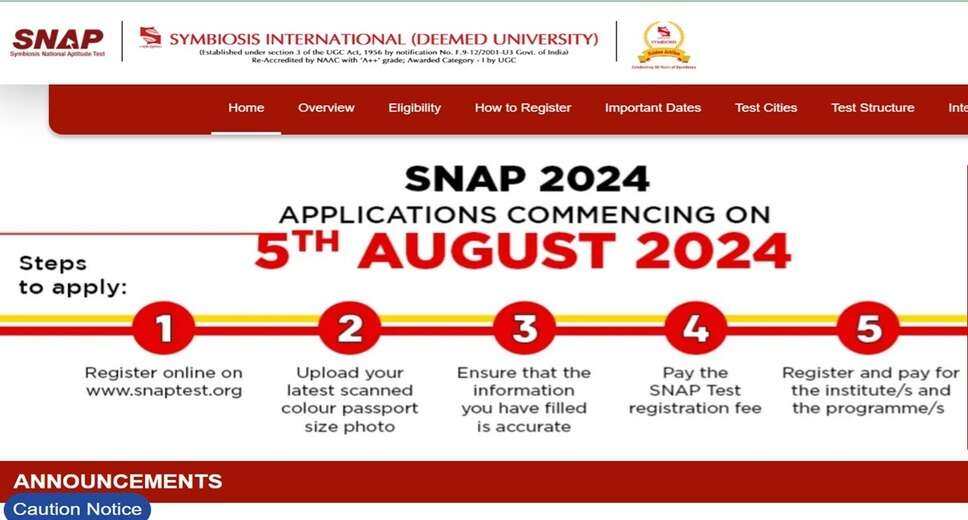 SNAP 2024: Sign Up on snaptest.org &ndash; Eligibility Criteria and How to Apply