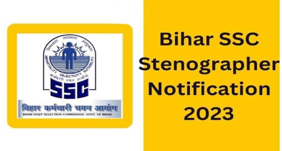 "BSSC Stenographer Recruitment 2023: Skill Test Admit Card for 232 Posts Released"