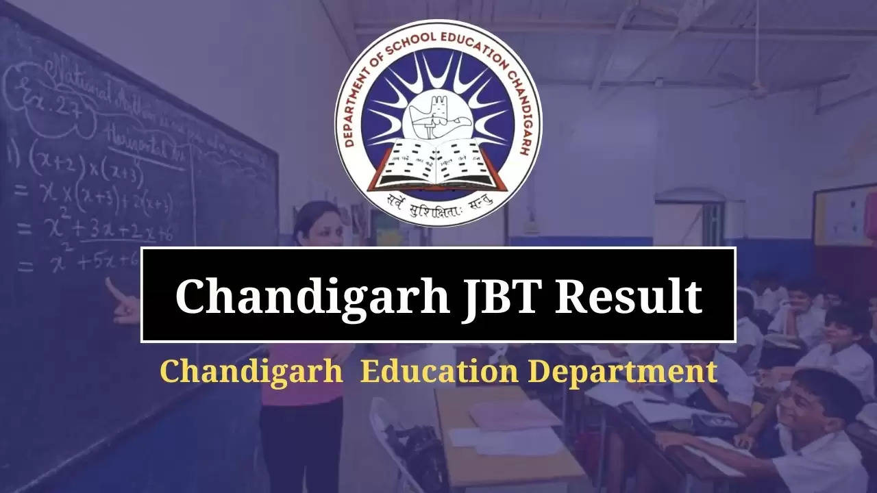 Chandigarh JBT Teacher Recruitment 2024: Result Declared For 396 Posts