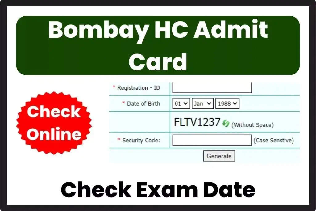 Bombay High Court Junior Clerk & Peon/Hamal Admit Card 2024 Released
