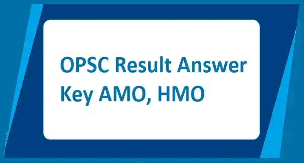 OPSC Dental Surgeon 2023 Result: Answer Key Released, Check Your Score Here!