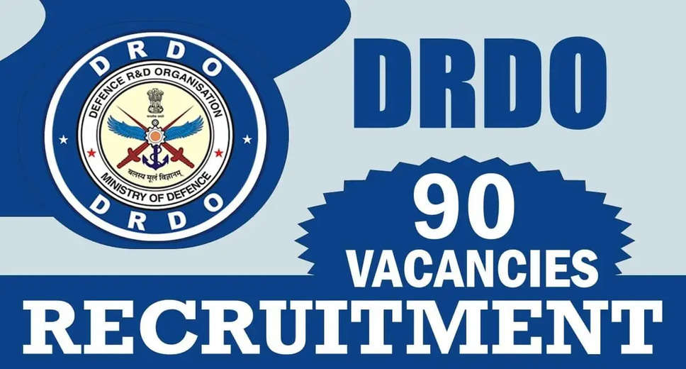 DRDO Announces Apprentice Recruitment 2024: Apply Now for 90 Vacancies