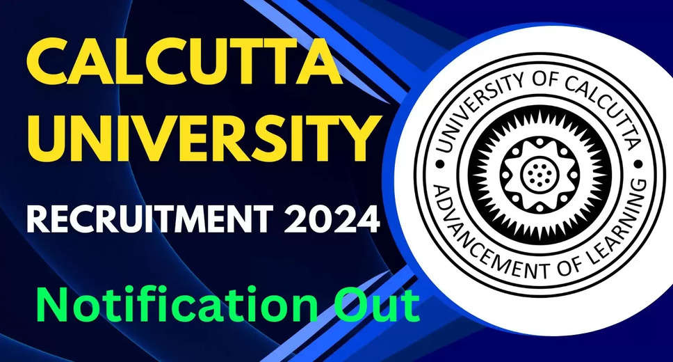 Calcutta University Recruitment 2024: Selection Process and Walk-in Interview Schedule Revealed