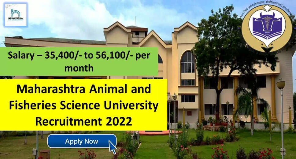 Website - https://mafsu.in/ Notification Link - https://mafsu.in/#adv-tab Meta Title - MAFSU Recruitment Subject Matter Specialist, Farm Manager Posts Meta Description - MAFSU Recruitment 2022 - Get Apply Form For 9 Subject Matter Specialist, Farm Manager Job Vacancies @ mafsu.in Apply For Latest Jobs Meta Keywords - Link - https://www.mahacareers.com/mafsu-recruitment-2022-apply-offline-for-9-subject-matter-specialist-farm-manager/ english Department - Maharashtra Animal & Fishery Sciences University (MAFSU) Post - Subject Matter Specialist, Farm Manager Total Post - 9 Salary - 35,400/- to 56,100/- Per Month Qualification – Degree, Masters Degree Application fee – Age Limit - 45 years Age relaxation - Last date – 27 September 2022 Job Location - Maharashtra WebSite - https://mafsu.in/ Notification Link - https://mafsu.in/#adv-tab Meta Title - MAFSU Recruitment Subject Matter Specialist, Farm Manager Posts Meta Description - MAFSU Recruitment 2022 - Get Apply Form For 9 Subject Matter Specialist, Farm Manager Job Vacancies @ mafsu.in Apply For Latest Jobs Meta Keywords - Link - https://www.mahacareers.com/mafsu-recruitment-2022-apply-offline-for-9-subject-matter-specialist-farm-manager/
