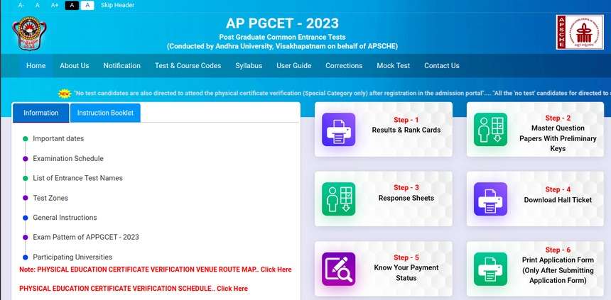 AP PGCET 2024 Result Announced: Direct Link and Download Process