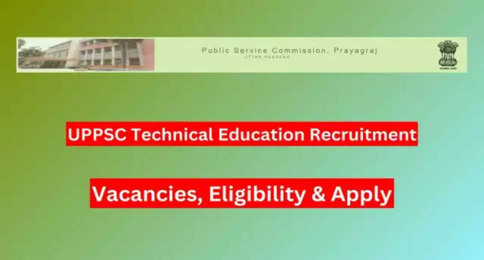 UPPSC Technical Education (Teaching) Service Selection List 2023 Out: Check Selection List Here