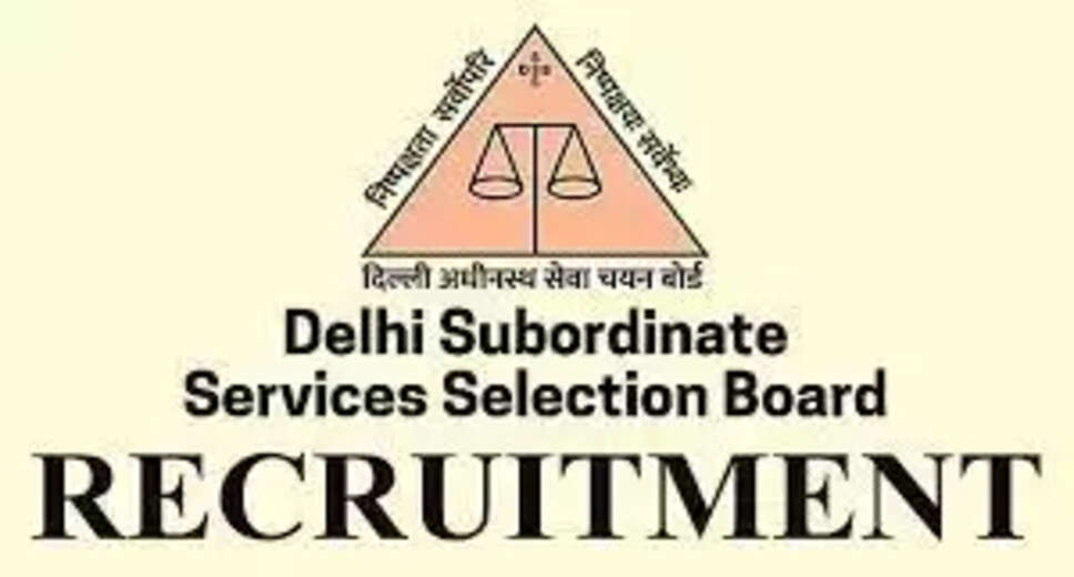 DSSSB Recruitment 2023: Craft Instructor, Maintenance Mechanic and More Vacancies The Delhi Subordinate Services Selection Board (DSSSB) has released an official notification for the recruitment of candidates for various posts like Craft Instructor, Instructor Millwright, Maintenance Mechanic, Technical Assistant, Workshop Attendant and more vacancies in New Delhi location. Eligible candidates can apply for these vacancies either online or offline before the last date, which is 07/04/2023. In this blog post, we will be discussing various aspects of DSSSB Recruitment 2023, such as eligibility criteria, vacancy count, selection process, and more. List of Jobs available at DSSSB DSSSB is recruiting candidates for a total of 258 vacancies. The following is the list of posts available at DSSSB: S.No Post Name | Craft Instructor or Instructor Millwright | Maintenance Mechanic | Technical Assistant | Workshop Attendant Qualification for DSSSB Recruitment 2023 Candidates who are interested in applying for DSSSB Recruitment 2023 must check the official notification released by DSSSB. As per the notification, candidates applying for DSSSB Recruitment 2023 should have completed Any Graduate, B.B.A, B.Tech/B.E, Diploma, ITI, 10TH, MBA/PGDM. DSSSB Recruitment 2023 Vacancy Count DSSSB is actively recruiting eligible candidates to fill the vacant positions. Interested candidates can get all details about the DSSSB Recruitment 2023 on this page. DSSSB Recruitment 2023 vacancy count is 258. DSSSB Recruitment 2023 Salary Salary for DSSSB Craft Instructor, Instructor Millwright, Maintenance Mechanic, and more vacancies Recruitment 2023 is Rs. 19,900 - Rs. 112,400 Per Month. Selected candidates will join as Craft Instructor or Instructor Millwright, Maintenance Mechanic, More Vacancies in DSSSB. Job Location for DSSSB Recruitment 2023 DSSSB has released vacancy notifications for Craft Instructor or Instructor Millwright, Maintenance Mechanic, More Vacancies vacancies in New Delhi. Candidates can check the location and other details here and apply for DSSSB Recruitment 2023. DSSSB Recruitment 2023 Apply Online Last Date The last date to apply for DSSSB Recruitment 2023 is 07/04/2023. Candidates who wish to apply for DSSSB Recruitment 2023 must complete the application process before the last date. Steps to apply for DSSSB Recruitment 2023 Candidates who wish to apply for DSSSB Recruitment 2023 must complete the application process before the last date, which is 07/04/2023. The following are the steps to apply for DSSSB Recruitment 2023: Step 1: Go to the DSSSB official website dsssb.delhi.gov.in Step 2: In the official site, look out for DSSSB Recruitment 2023 notification Step 3: Select the respective post and make sure to read all the details about the Craft Instructor or Instructor Millwright, Maintenance Mechanic, More Vacancies, qualifications, job location, and others Step 4: Check the mode of application and apply for the DSSSB Recruitment 2023
