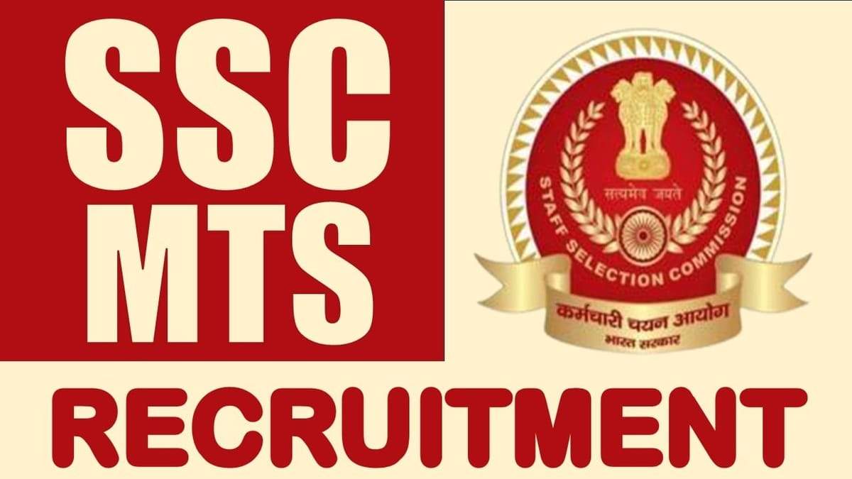 SSC Recruitment 2024: Apply Online for 8326 MTS & Havaldar Posts