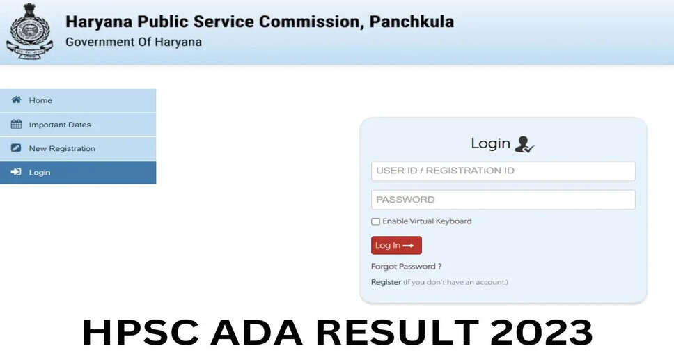 Haryana HPSC ADA Final Result 2023 Out: Direct Download PDF Link