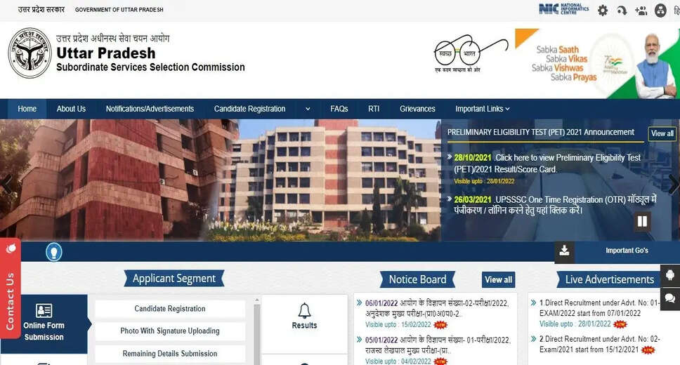 UPSSSC UP ITI Anudeshak 2022: Eligibility Result Live Now, Written Exam Soon