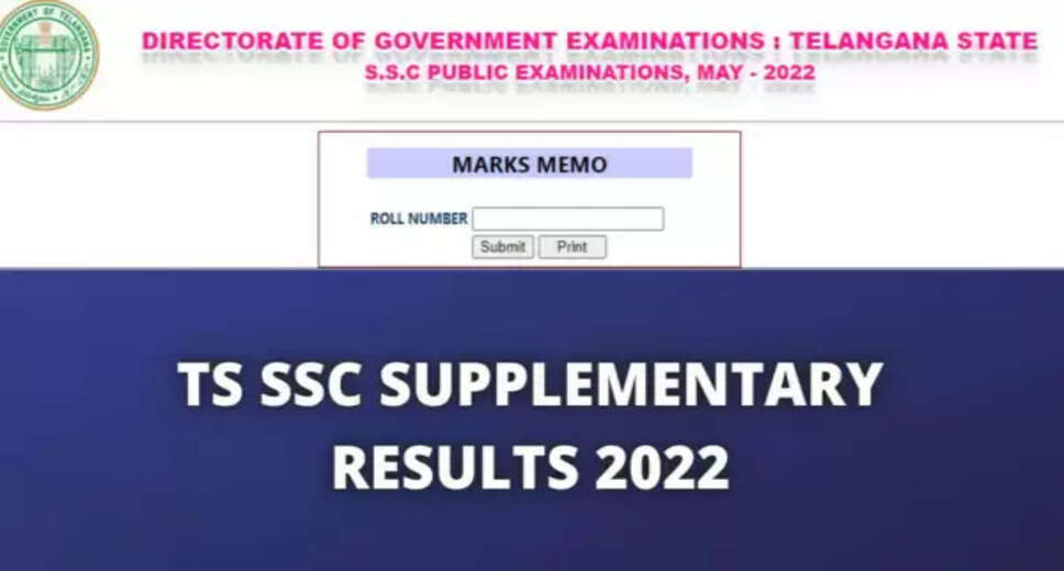 Telangana 10th Exam 2022 Result Released