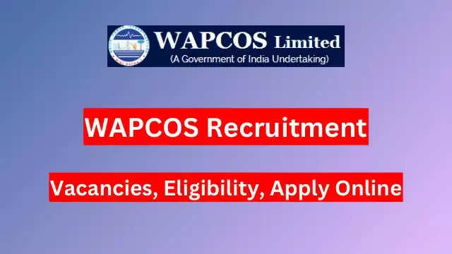 WAPCOS Limited has released an employment notification for the recruitment of various positions including Jr. Level Civil Engineer, Intermediate Level Civil Engineer, Civil Engineer, Sr. Civil Engineer, and others. Eligible candidates interested in the vacancy details and who fulfill all eligibility criteria can read the notification and apply.