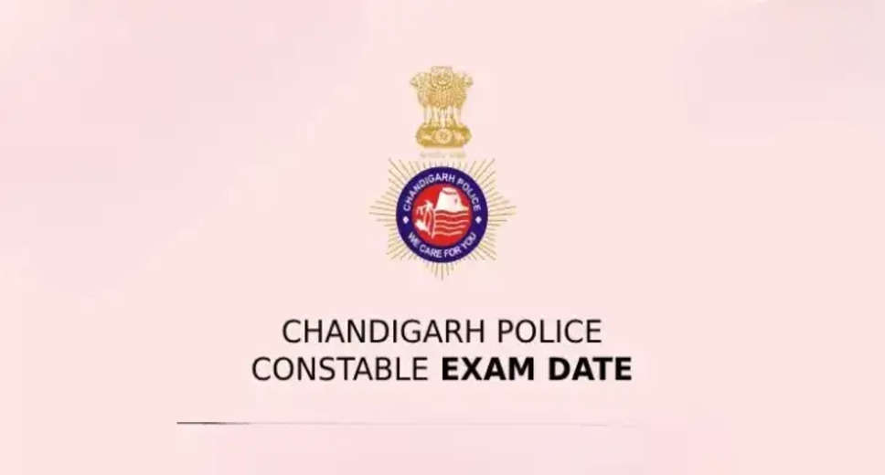 Chandigarh Police Constable (Exe) Recruitment 2023: PE & MT Schedule Announced