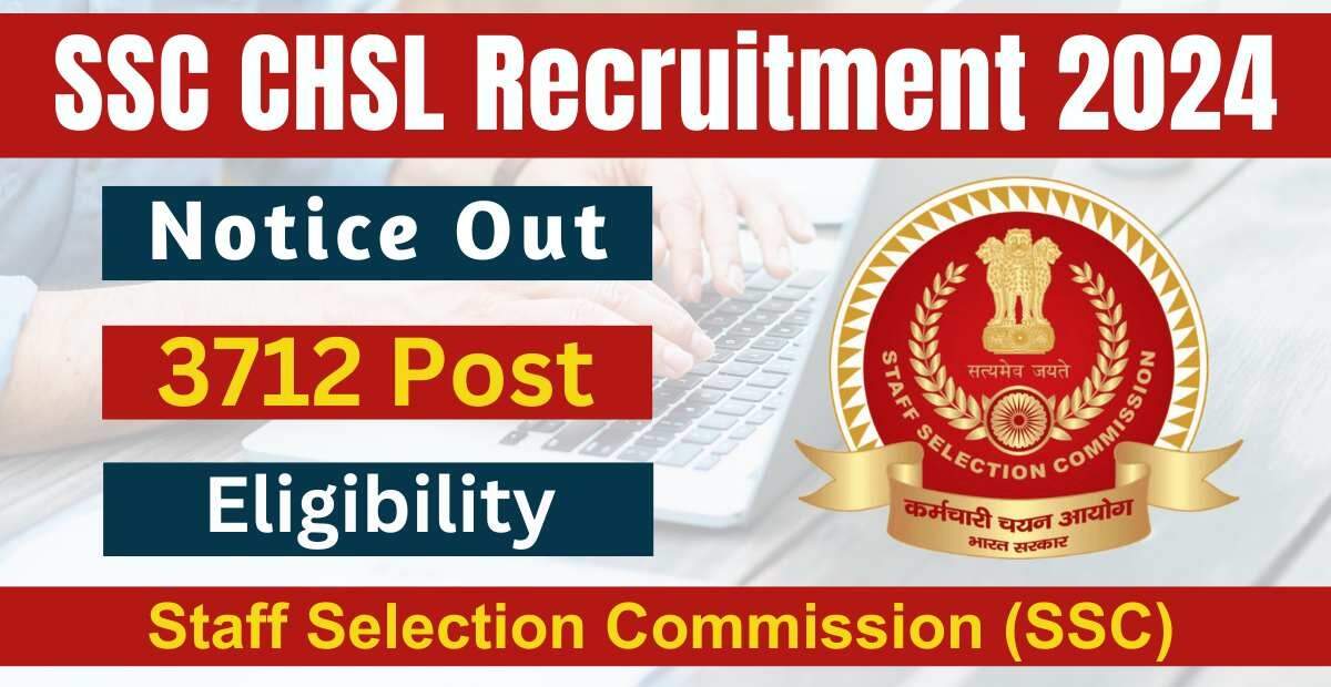 SSC CHSL 10+2 Examination 2024: Apply for Correction/Edit Form for 3712 ...