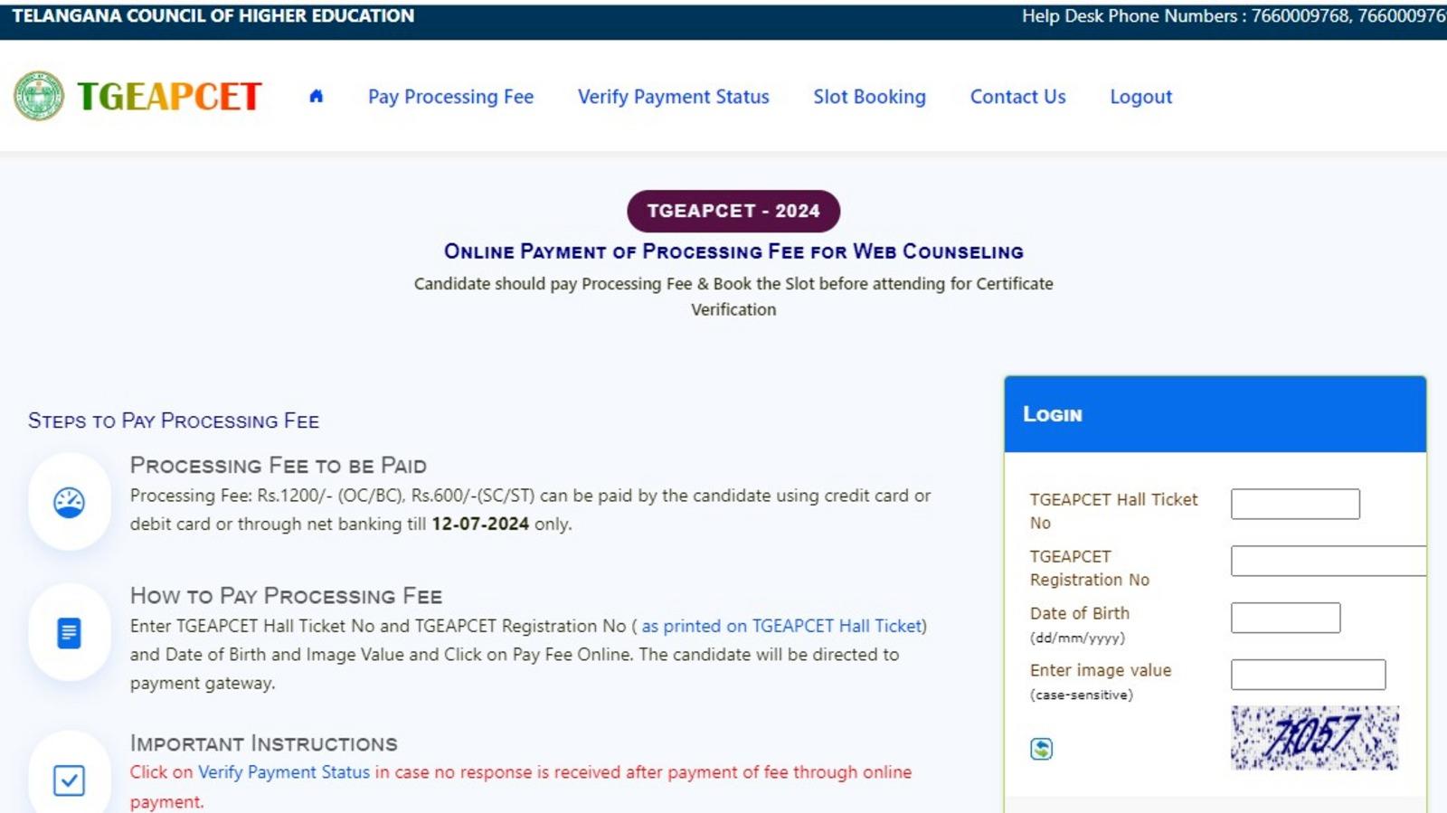 TS EAMCET 2024 Counselling Registration Open Check Last Date and Details