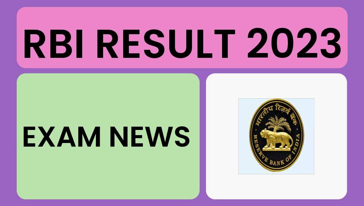 RBI Grade B Final Result 2023 Out! Check Your Rank Now