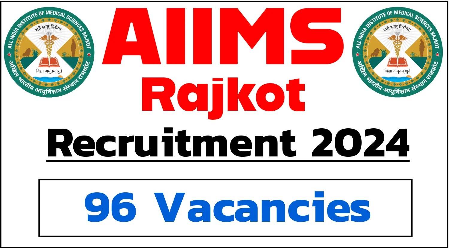 AIIMS Rajkot Faculty (Group A) Application Form 2024: Last Date ...