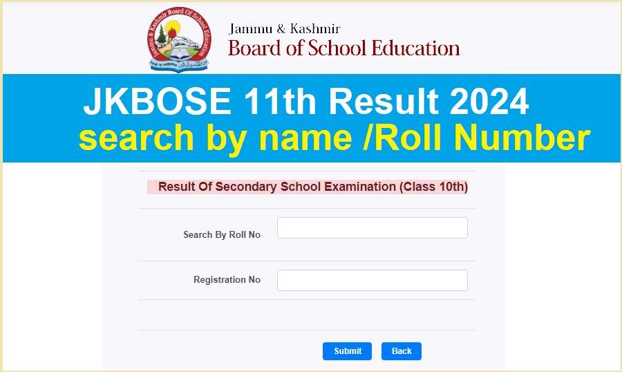 JKBOSE Class 11th Result 2024 Coming Soon Details on Passing Marks