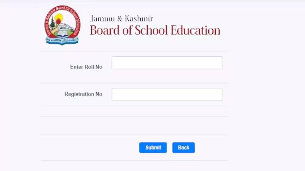 Jammu and Kashmir Class 10 Results 2024 Announced Steps to Check Your