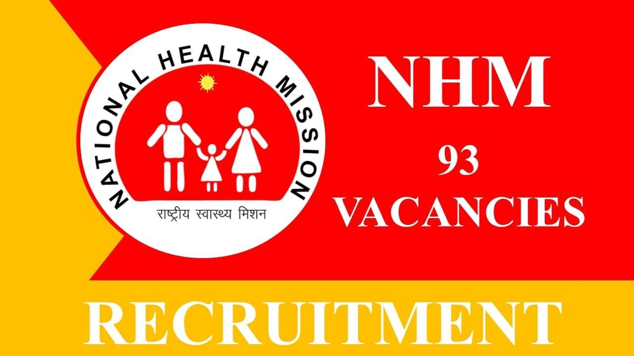 NHM Nagpur Recruitment 2023 for 93 Medical Officer Full Time