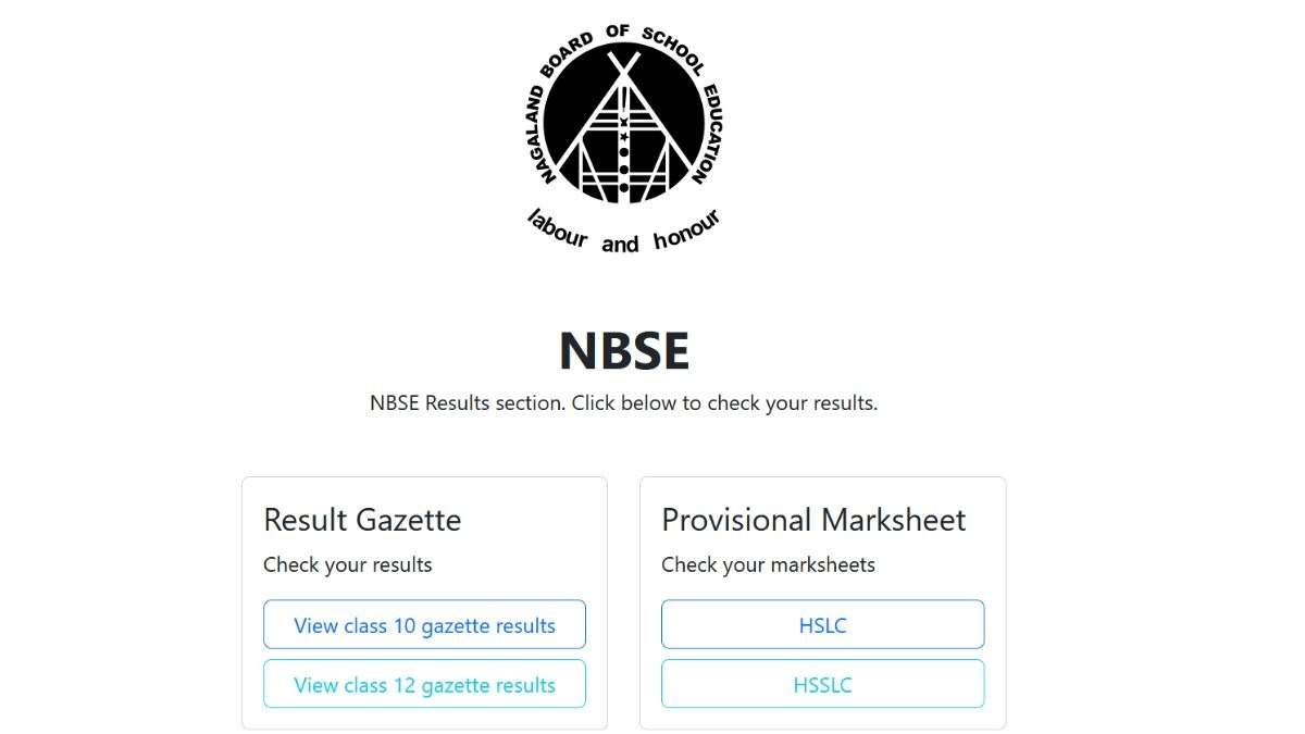 Nagaland Board Result 2024 for Class 10, 12 Released Check Your Scores Now