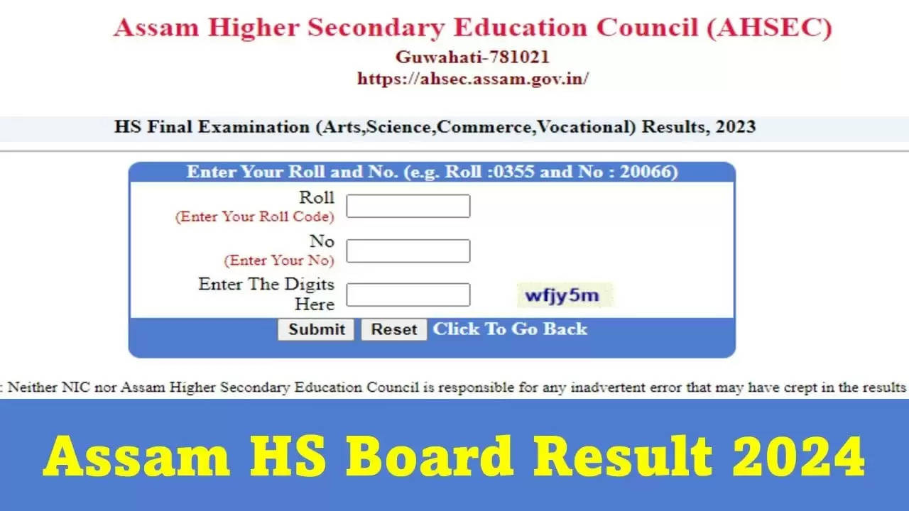 Assam HS Result 2024 Announcement Expected Soon; Latest Updates Here